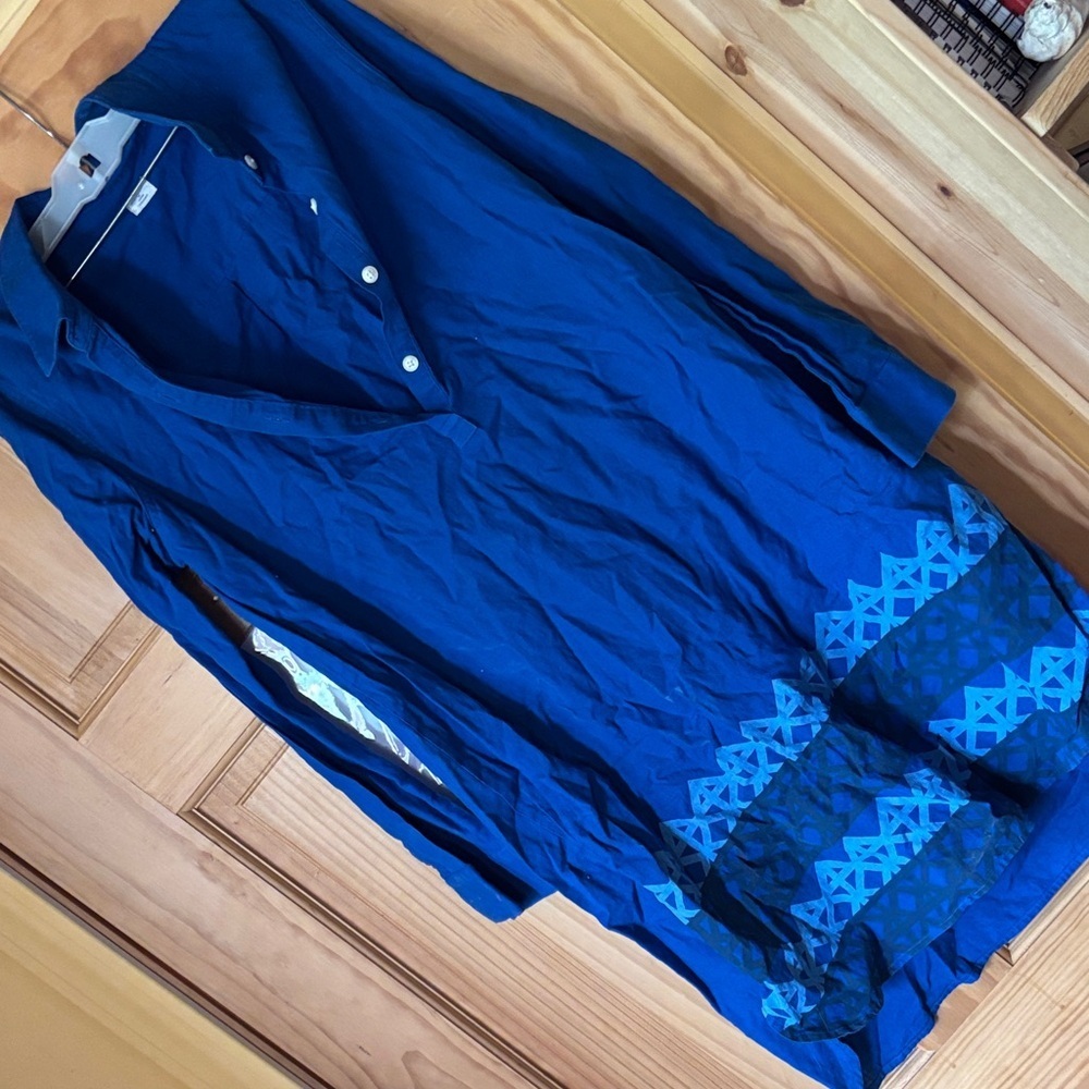 Blue Women's Tunic Top